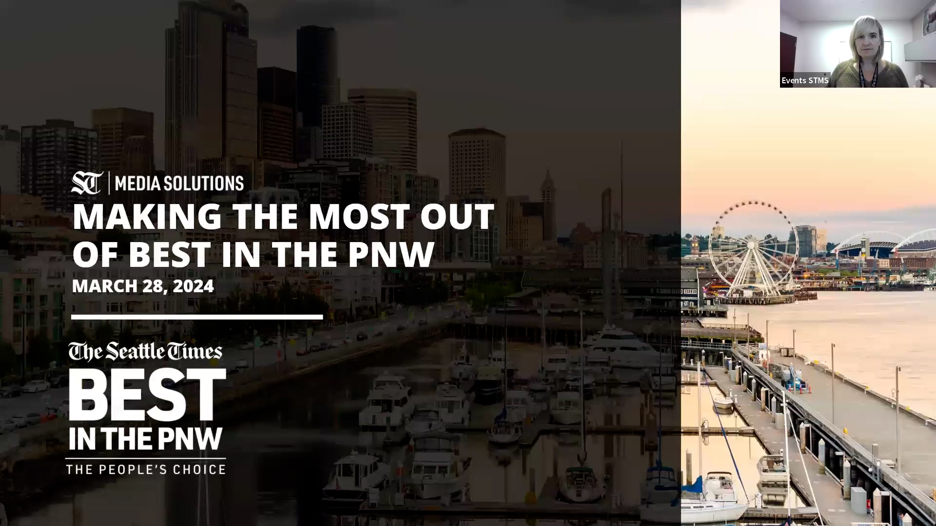 Lunch and Learn: Making the most out of Best in the PNW